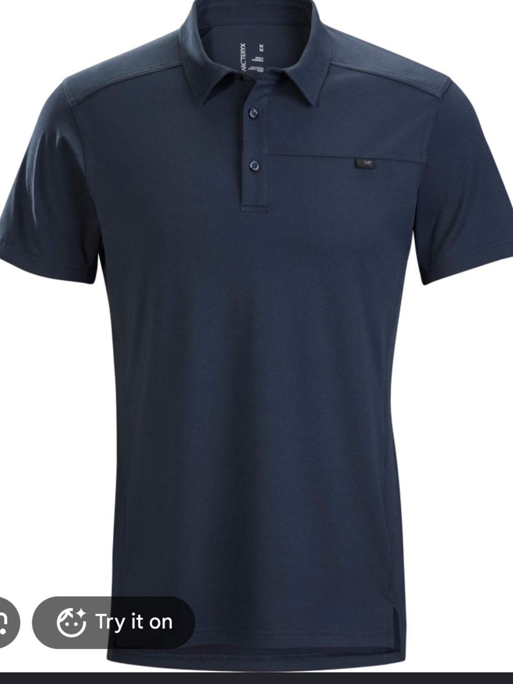Arc'teryx Men’s Dark Navy ARC'TERYX 
Captive Polo medium